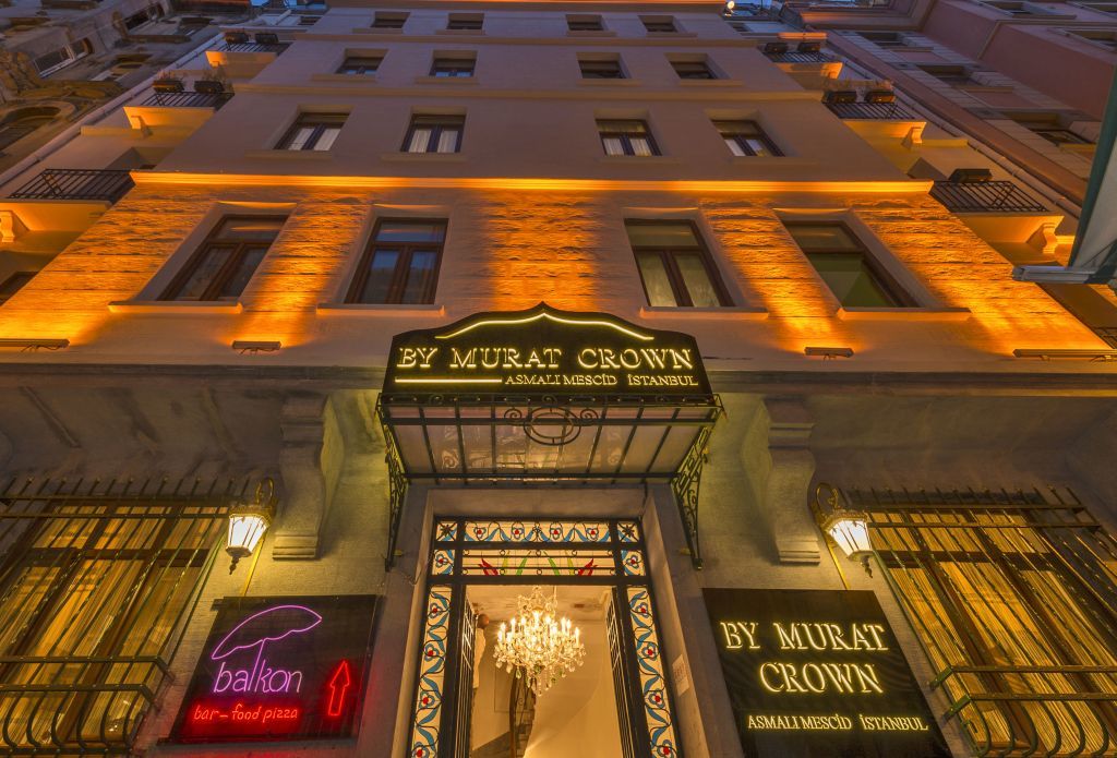 By Murat Crown Hotel Taksim Стамбул Экстерьер фото